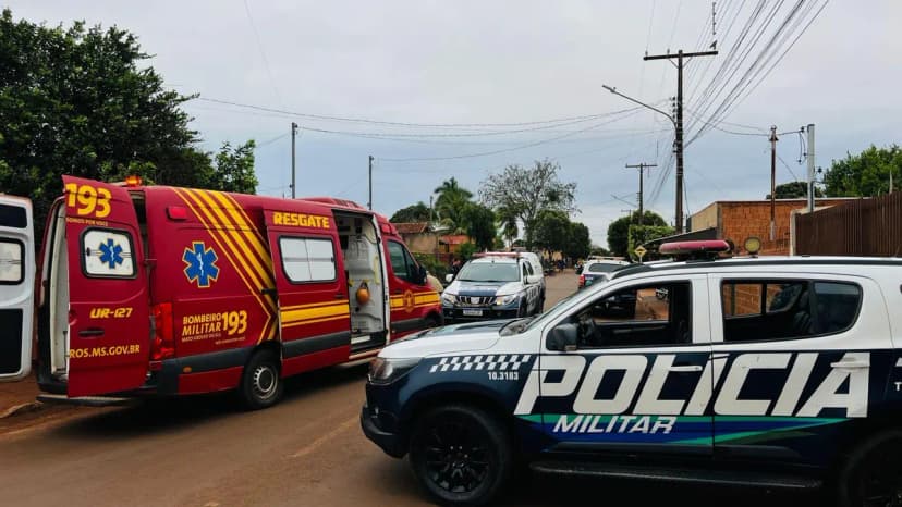 Homem que agrediu a esposa está internado sob escolta policial e será transferido para Campo Grande