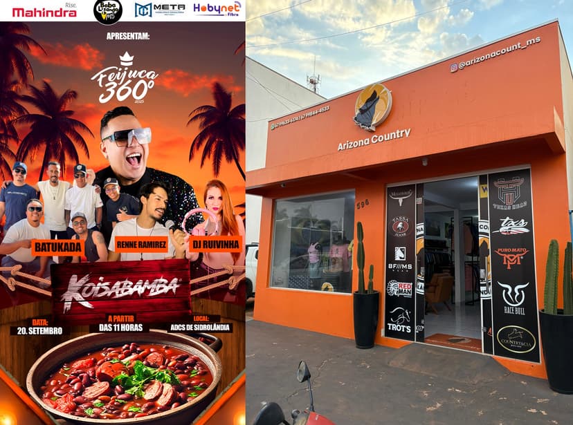 Feijuca 360° está a apenas 8 dias e expectativa pelo evento cresce em Sidrolândia