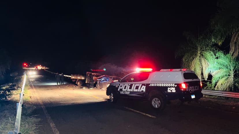 Grave acidente na MS-162 deixa três mortos entre Sidrolândia e Quebra Coco